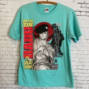 Erykah Badu 2017 Japan Tour T-shirt Size Women’s L concert t rare collectable